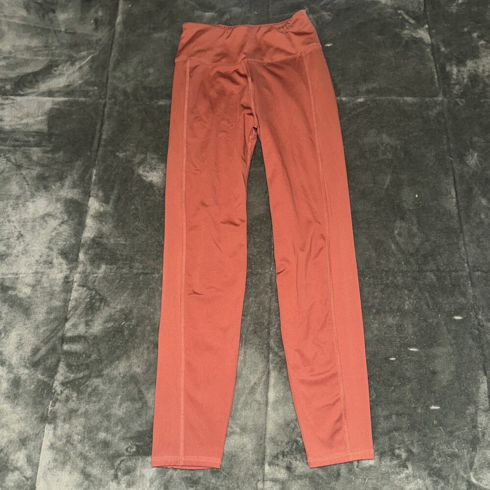 Madewell MWL Curvy Flex High-Rise 25" Leggings Women's Small Weathered Brick
